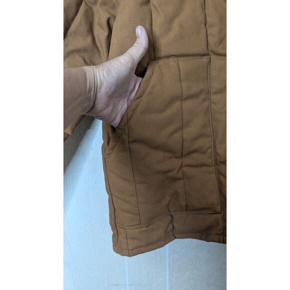 Vintage Walls barn chore jacket brown blizzard pruf USA made medium - Picture 2 of 10
